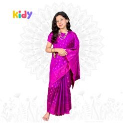 বেবি রেডি জামদানী শাড়ি ( code 27 )